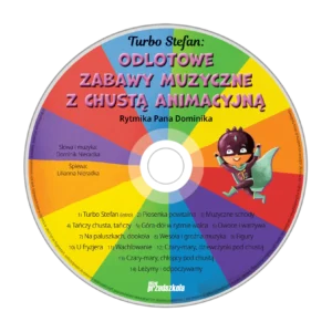 Turbo Stefan IV Odlotowe Zabawy Muzyczne Płyta CD + Książka | EduSkarb.pl Materiały Edukacyjne | CD