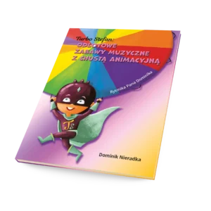 Turbo Stefan IV Odlotowe Zabawy Muzyczne Płyta CD + Książka | EduSkarb.pl Materiały Edukacyjne | Zabawy z chusta Turbo Stefana 3 stat